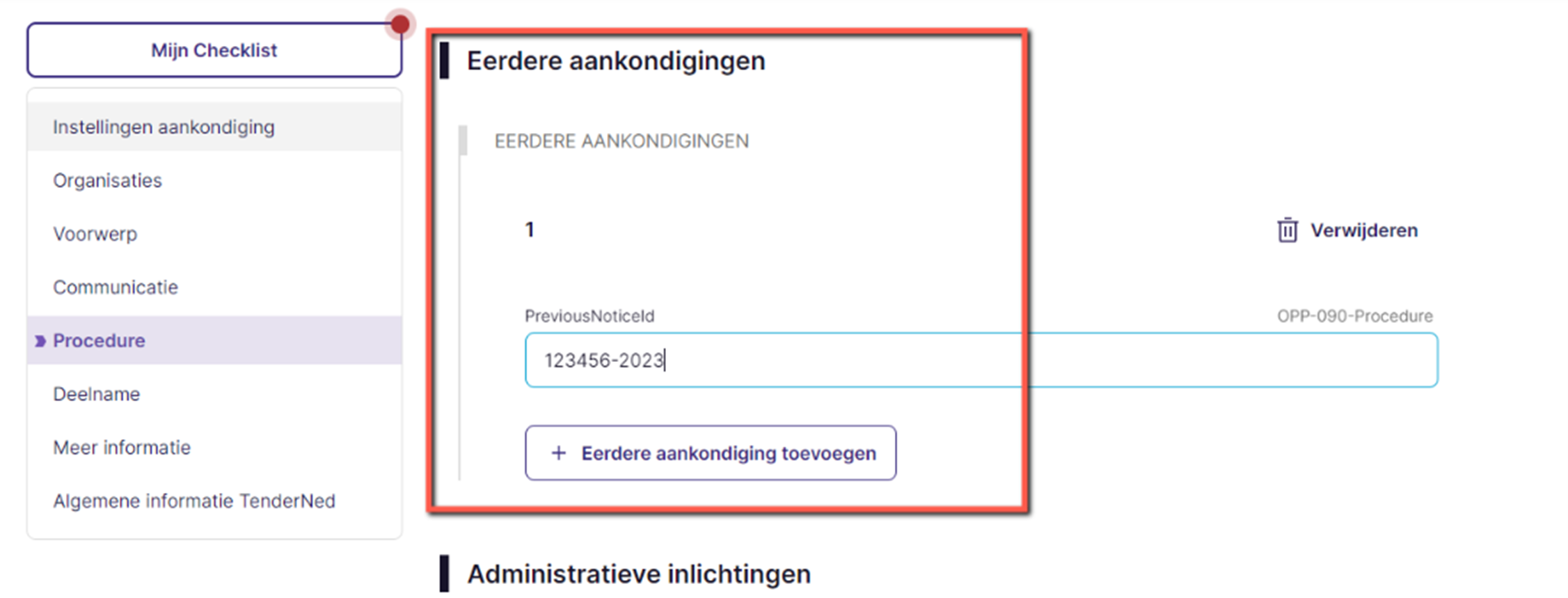 Instructie vervolgpublicatie NX3 2