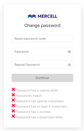 Log in mercell bidding