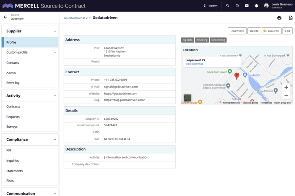 Media & Text Image - Supplier Management One Archive ENG