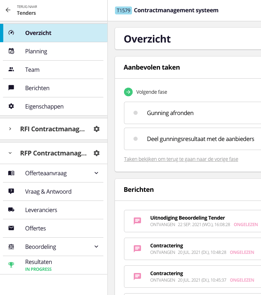 NL - Mercell Source-to-Contract - Menu